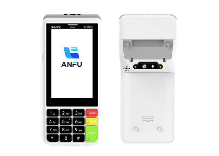 ANFU Smart POS Terminal With Printer Touch Screen Pos Machine Handheld Pos With NFC