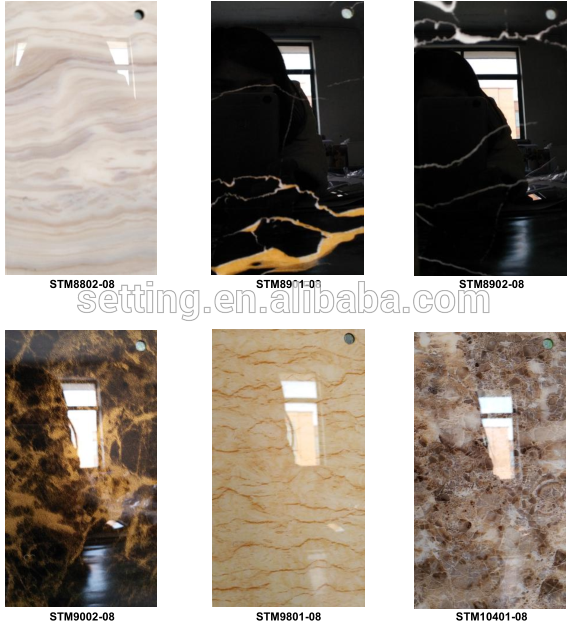Marble Wood Grain MDF Sheets
