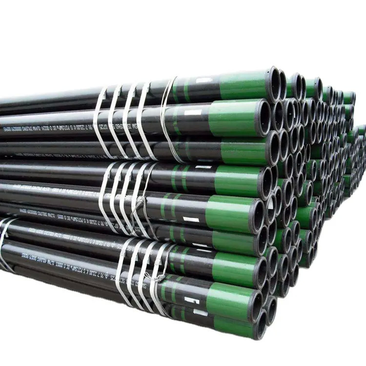 J55 K55 API 5CT Casing Pipe Seamless Oil Casing Steel Pipe 304 Stainless Steel Tube