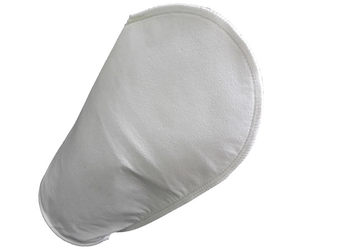 White Color Pe Needle Felt Liquid Filter Bag Polyester Mesh Material For Chemicals