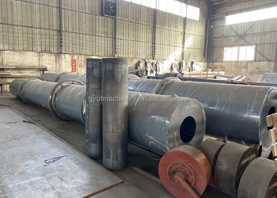 22kw Gas Heating Wood Sawdust Cyclone Dryer Rotary Drum Sawdust Dryer Spare Parts