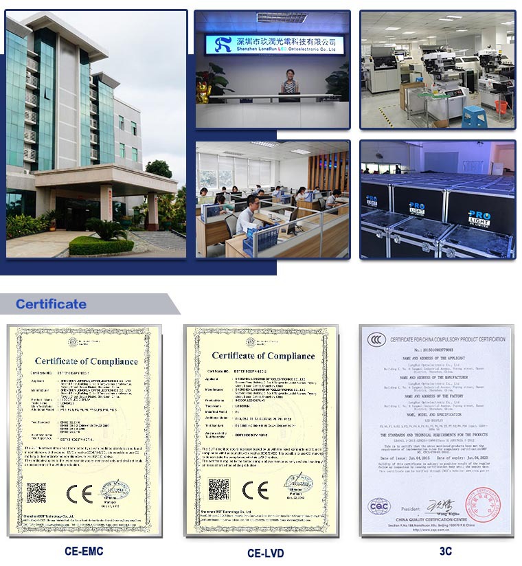 SMD3535 PH10 Outdoor Fixed LED Display For Adverting 960x960x95mm Cabinet Size
