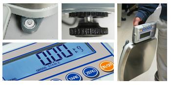 Compact Backlit LCD Display 22mm Weigh Beam Scale 0