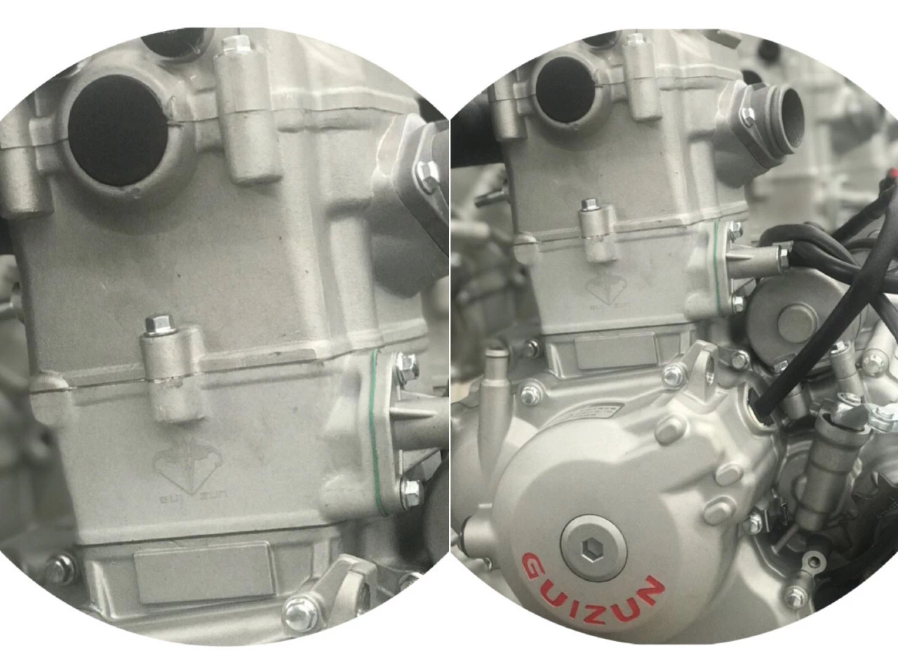 Double disc brakes with powerful engine racing Dirt bike 300cc
