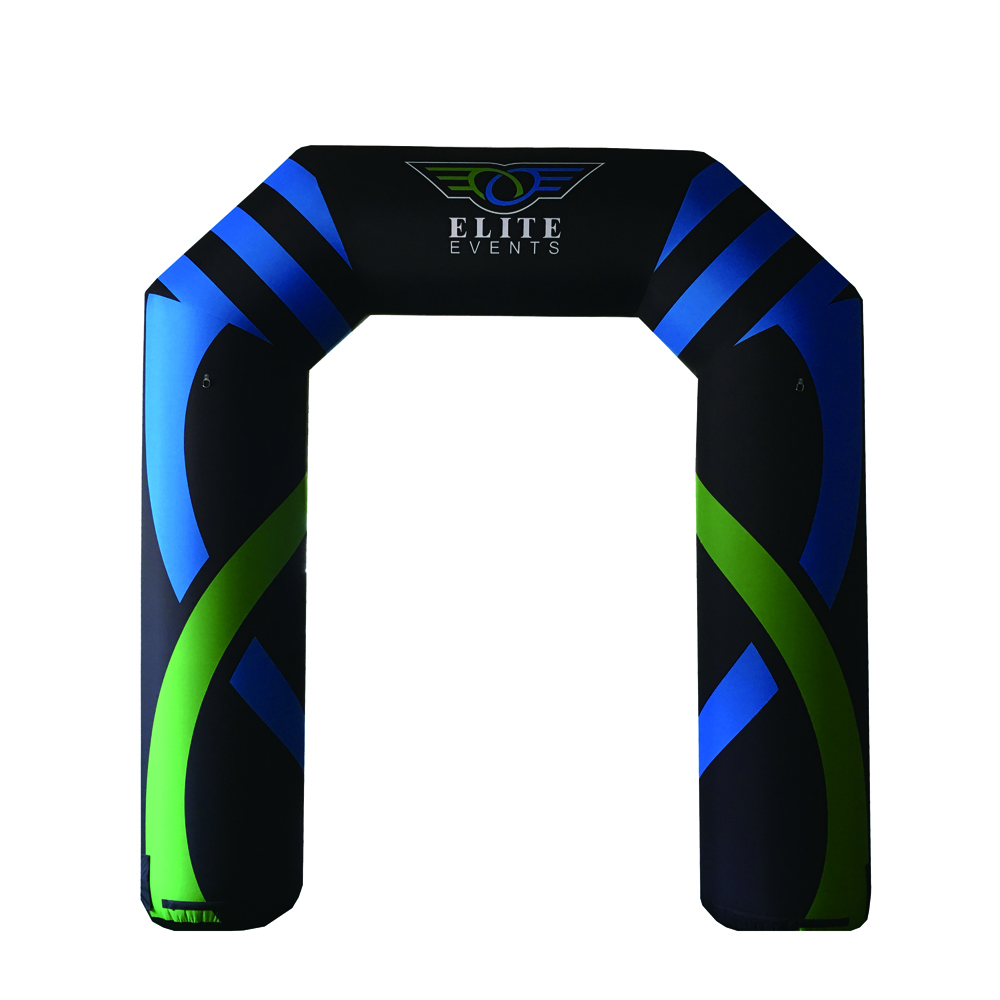 Custom Printing Logo Giant Outdoor Inflatable Sports Arch Race Arch for Competition Amusement