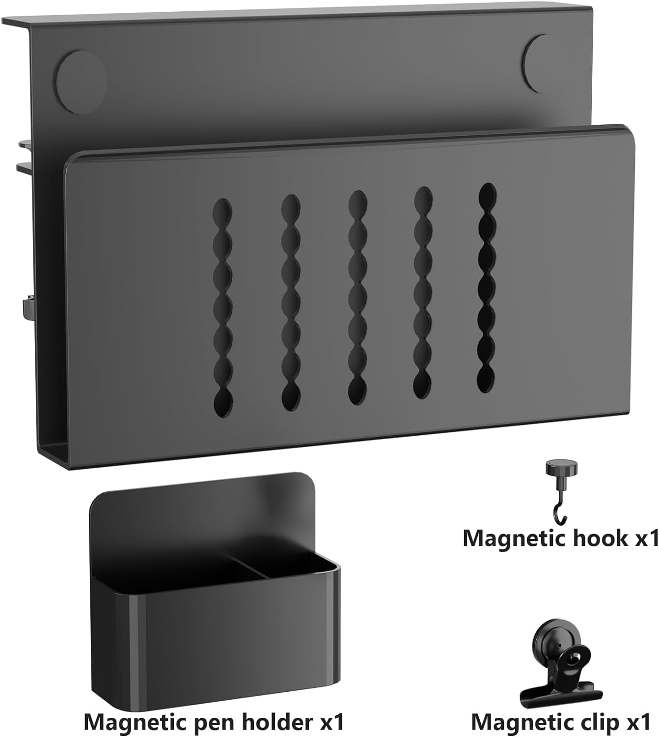 Customized Packing Desk Organization with Magnetic Pen Holder Under Desk Laptop Holder