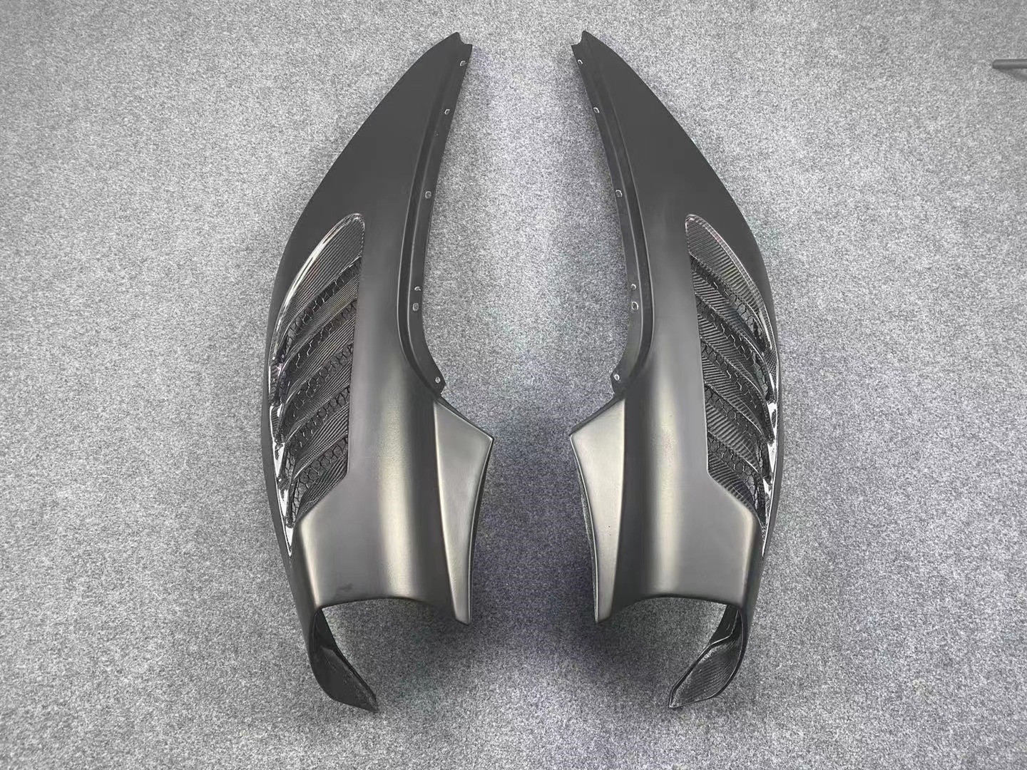 For McLaren 720s Carbon Fiber Body Kit 720s Upgraded VORS Style Carbon Fiber Fender Guard Body Kit