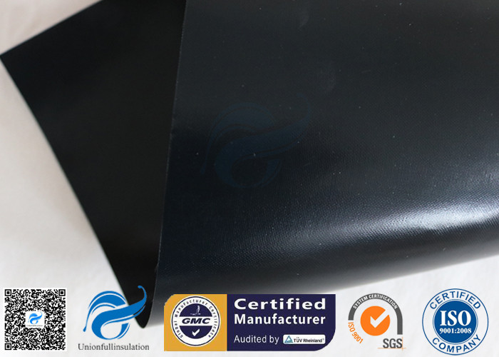 PTFE Coated Fiberglass Fabric 0.12mm Black 260℃ Non Stick Food Grade