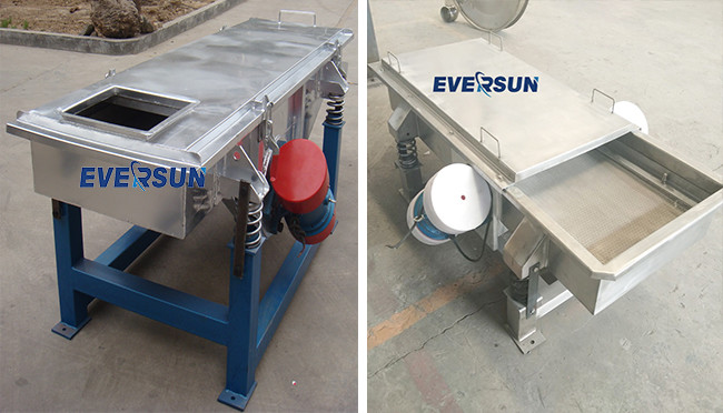 Multilayer Stainless Steel Linear Vibrating Screen For Kaolin Powder