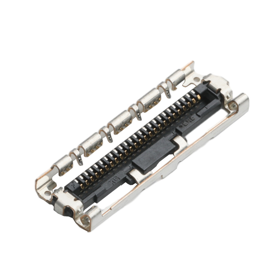 micro coax Connector 0.4mm Pitch Hrs DF36A-25S-0.4V Combined with end-of-line connectors