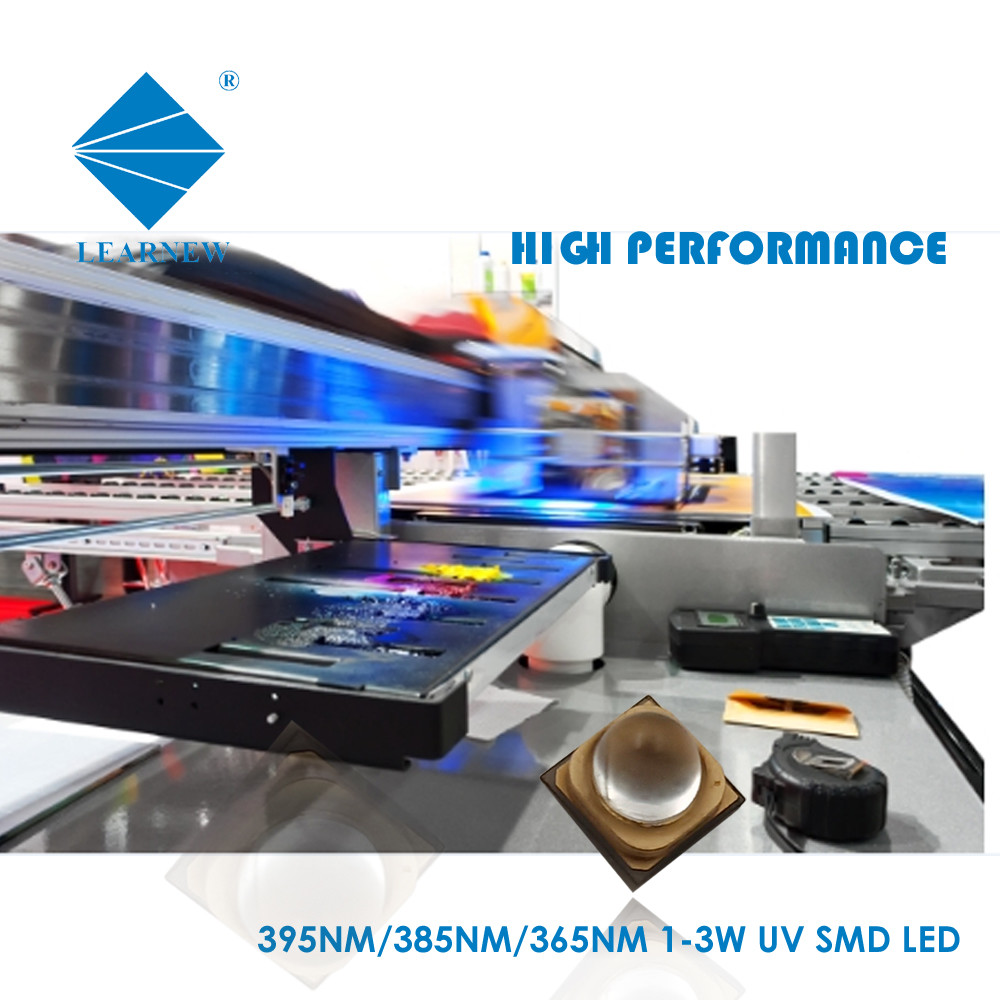 UV High Quality LED Light Chip 3w 5w 395nm 405nm With Quartz Lens