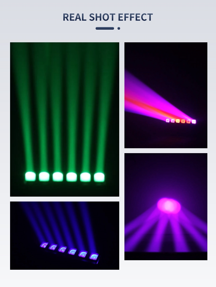 LED Night Bar 4in1 ATG Unique Effect 6 X 40W 800w Beam Effect Light Ktv Beam Lighting Lamp
