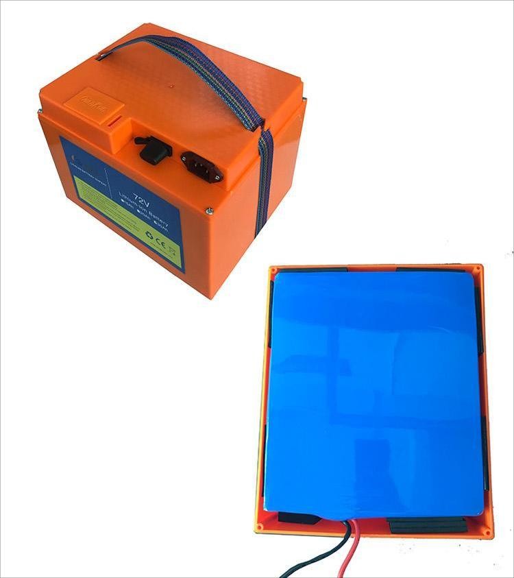 Big Power 3000w 72v 30ah Lithium Battery For Electric Scooter