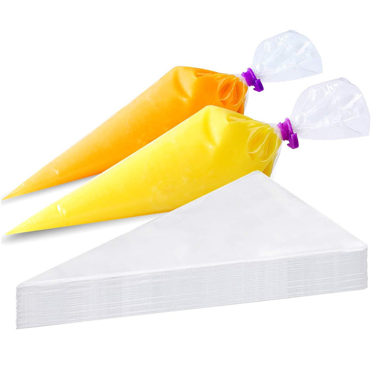 Leak Proof 12'' Thick Heavy Duty Plastic Piping Bag Kitchen Baking Use