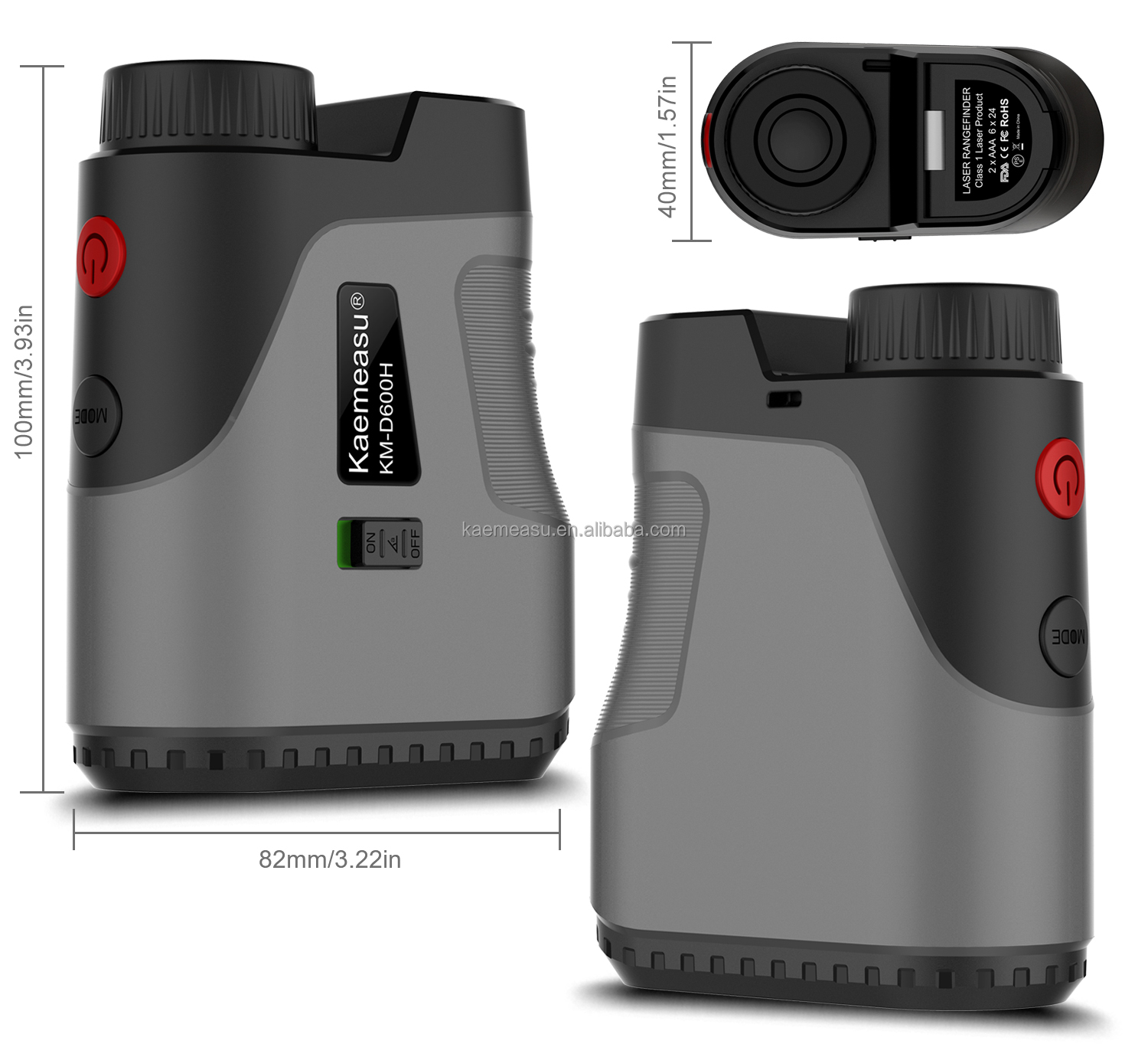 golf laser rangefinder outdoor sports hunting rangefinder handheld laser distance meter telescope