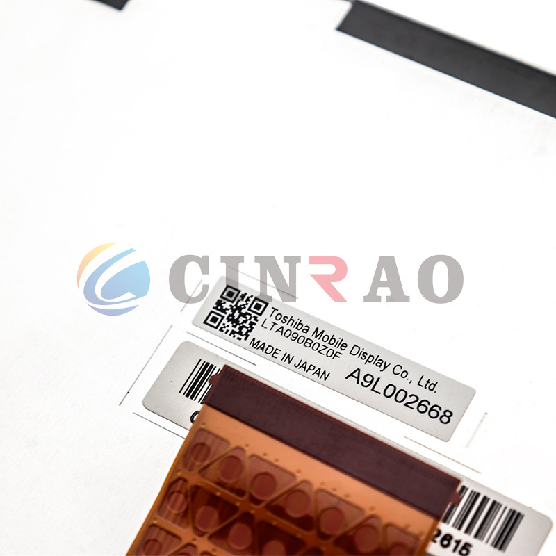 Rigid 9.0 Inch Toshiba TFT LCD Screen LTA090B0Z0F / Car LCD Module
