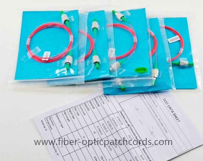 Polarization Maintaining PM Patch Cord SC/APC To SC/APC 3mm Armored PM Patch Cord Single Mode Simplex SC/APC Connector