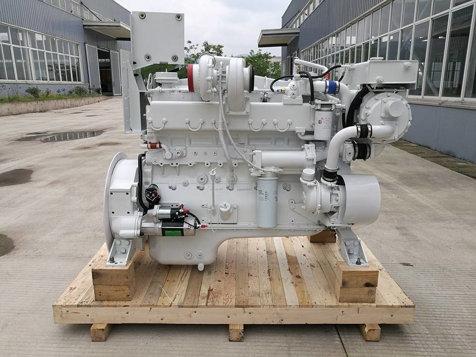 Continuous duty!cummins NTA855-M350 diesel inboard engine, NTA855-M 350HP/1800rpm high speed marine power
