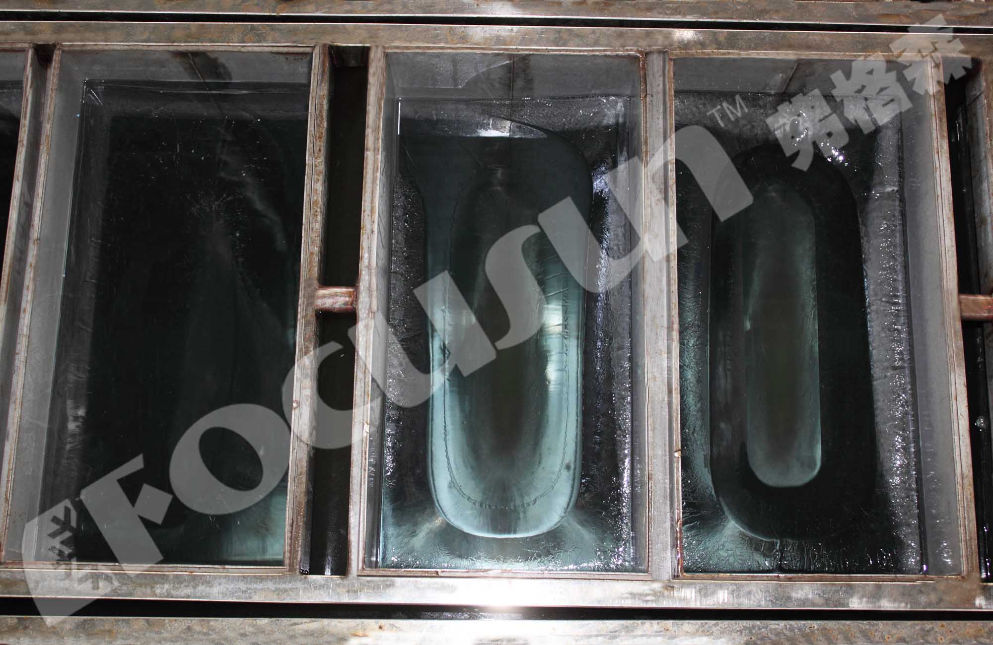 Energy-saving 2.7kw 124.3kw Brine System Block Ice Maker for Large Scale Ice Sculpture