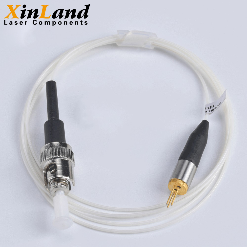 1270nm-1650nm 9um Infrared Fiber Coupled Laser Diode with PD Coaxial Package 8-Pin with TEC Package