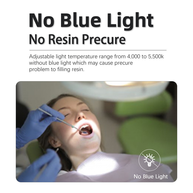 Hospital Veterinary Shadowless LED Ceiling Mounted Dental Implant Light