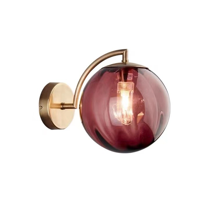 Minimalist gold and black led bedroom wall lights simple black led minimalist indoor Wall Lamp