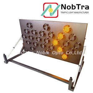 Solar Power LED Traffic Arrow Boards Over 500 Meter Visibility