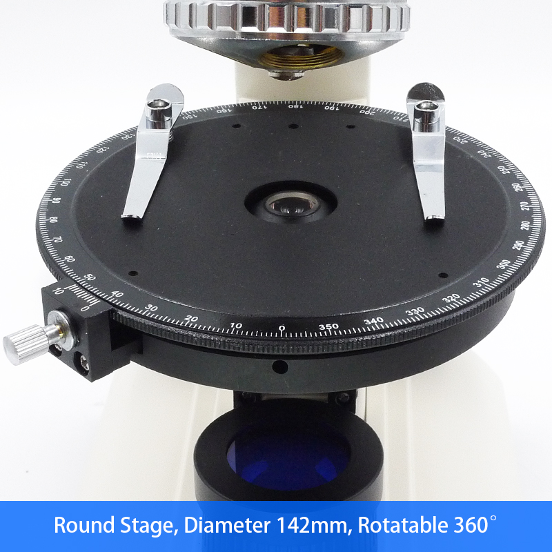 40x - 400x Laboratory Research Polarization Microscope Binocular Halogen Lamp A15.2604