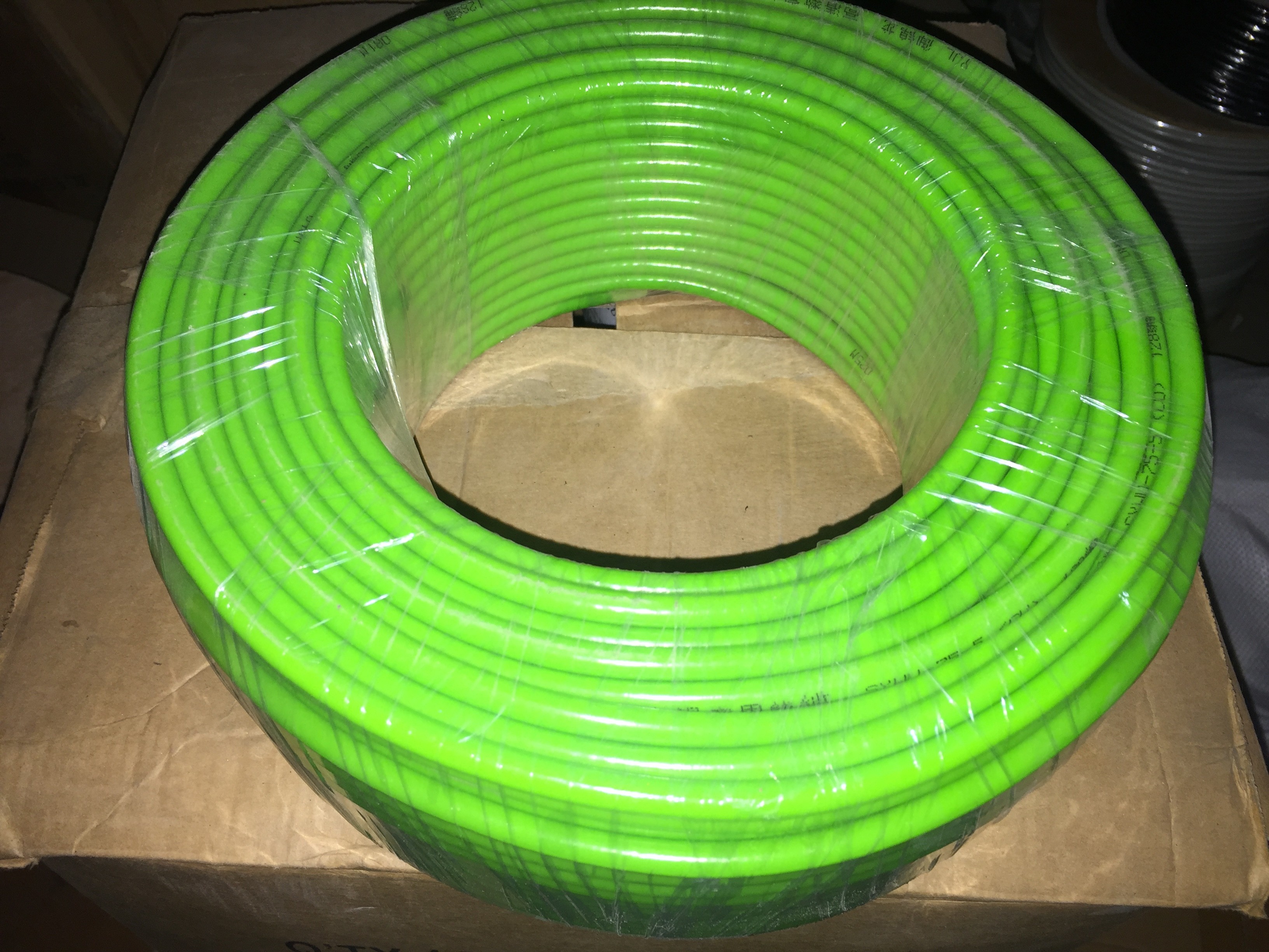 RG6U 75 Ohm Coaxial Cable 18 AWG CCS Green PVC CATV SYWV-75-5 Standard