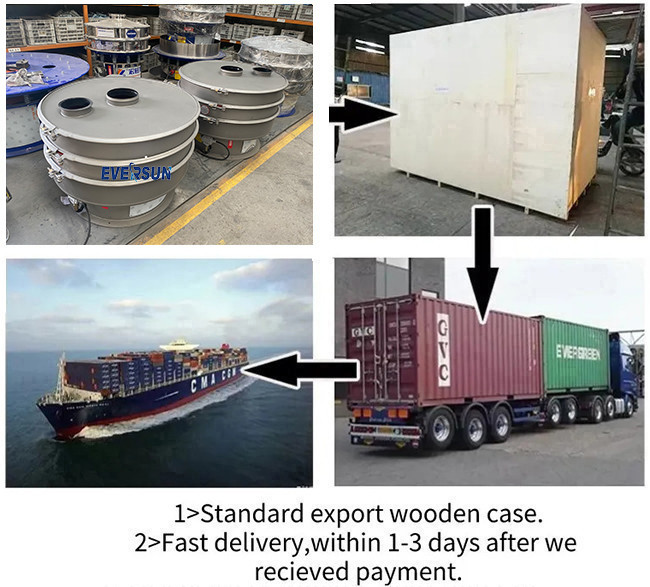 1-2t/H Capacity Vibrating Sieve Machine 1-5 Layer Vibratory Separation For Powder