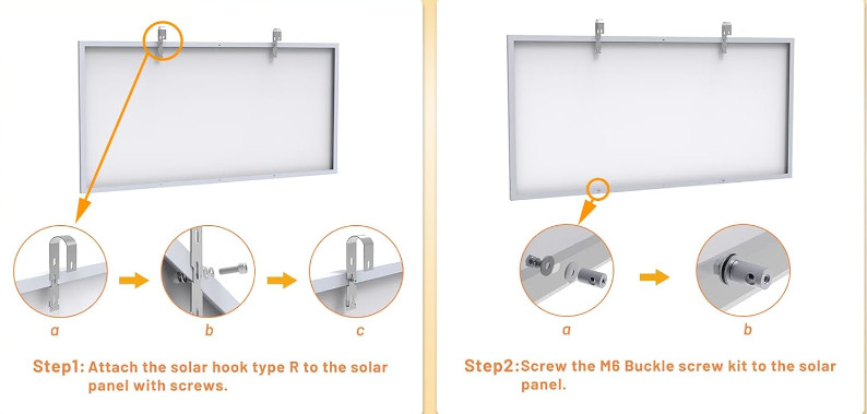 600w Gird Balcony Solar Panels System Monocrystalline Silicon