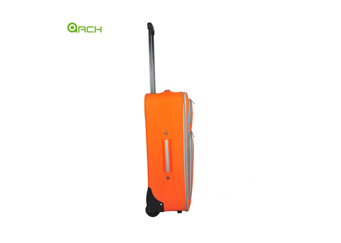 600D Economic Polyester Soft Sided Luggage with Two Front Pockets