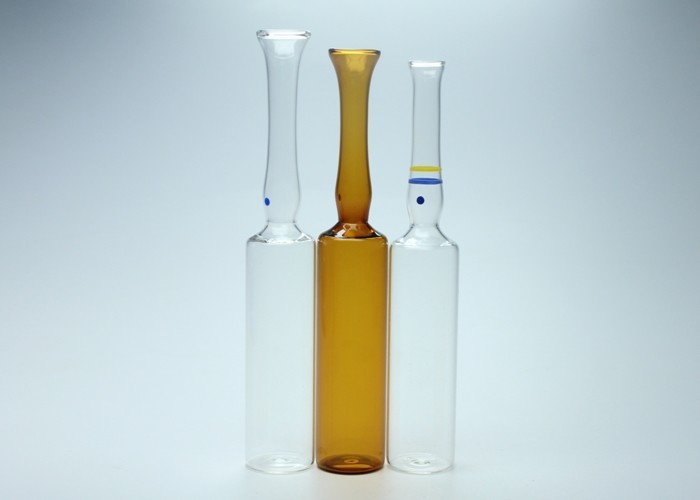 10ml Empty Glass Ampoules High Reliability For Medicinal / Cosmetic