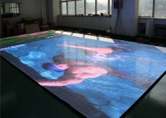 China P4.81 RGB HD Dance Floor LED Display For Night Club Stage Disco supplier