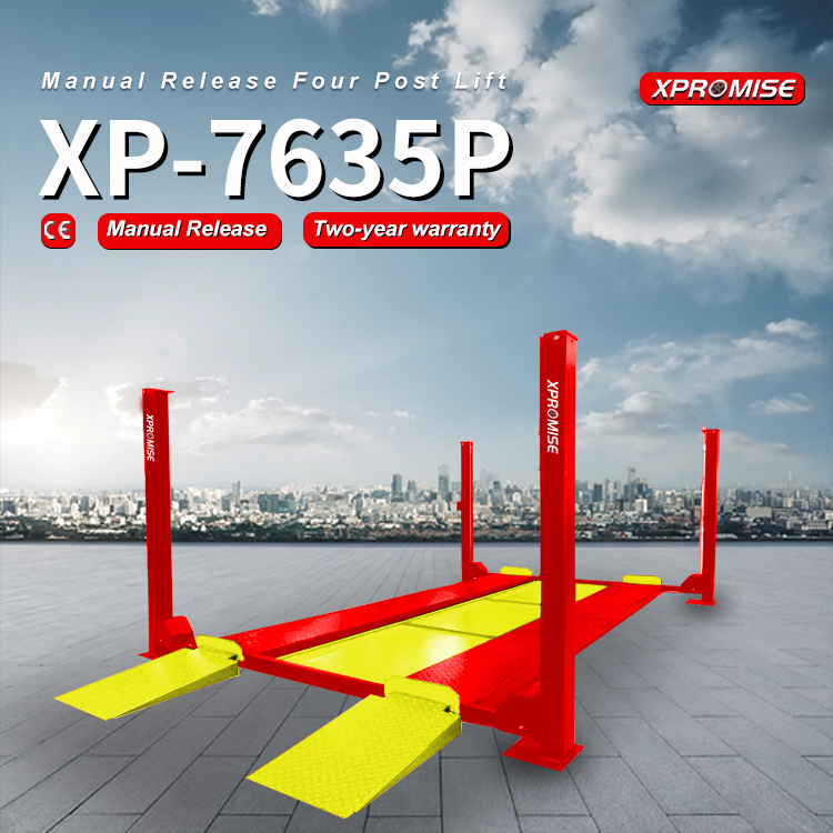 Heavy Duty Four Post Auto Car Lift with Ce