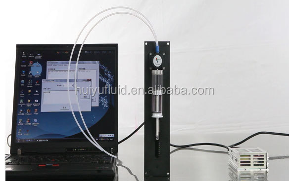CE approved DC 24v stepper motor RS485 electric laboratory industrial reagent injection dosing OEM syringe pumps