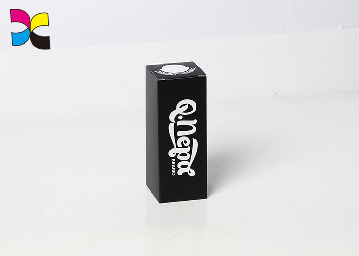 Rectangular Custom Packaging Boxes , Black Color Matt Lamination Magnetic Folding Gift Box