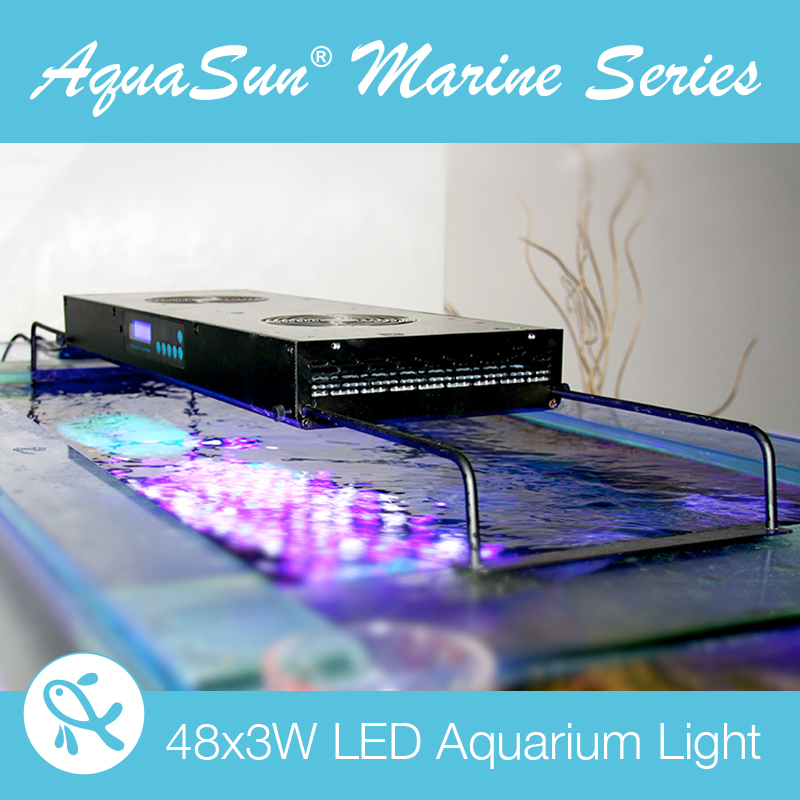 NEW designed 36X3W E.shine AquaSun led coral reef aquarium light, saltwater aquarium led