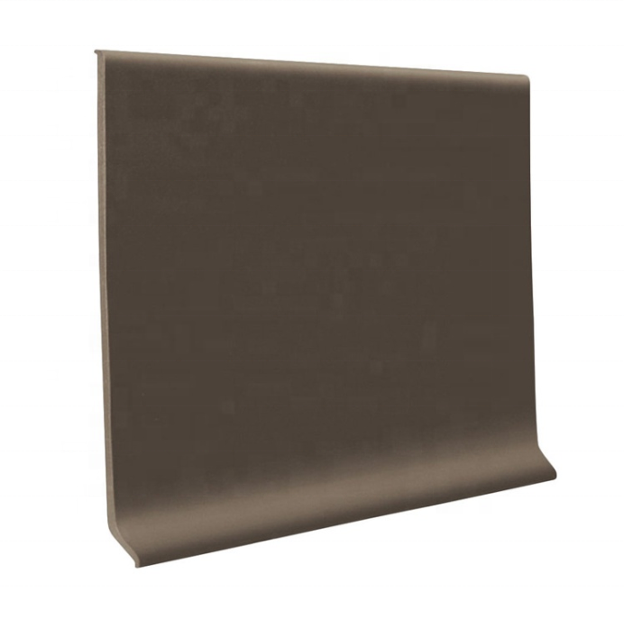 Accessory 4" Flexible Baseboard Molding Trim PVC Skirting Vinyl Rubber Wall Base Cove Base