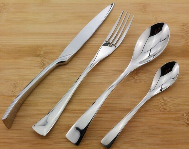 Elegant WMF stainless steel knife and fork set/dinner knife and fork