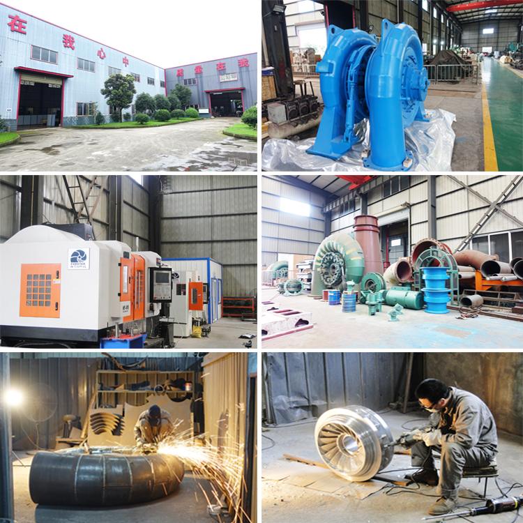 100 - 240kw Small Hydroelectric Power Generator Tubular Type Long Lifespan