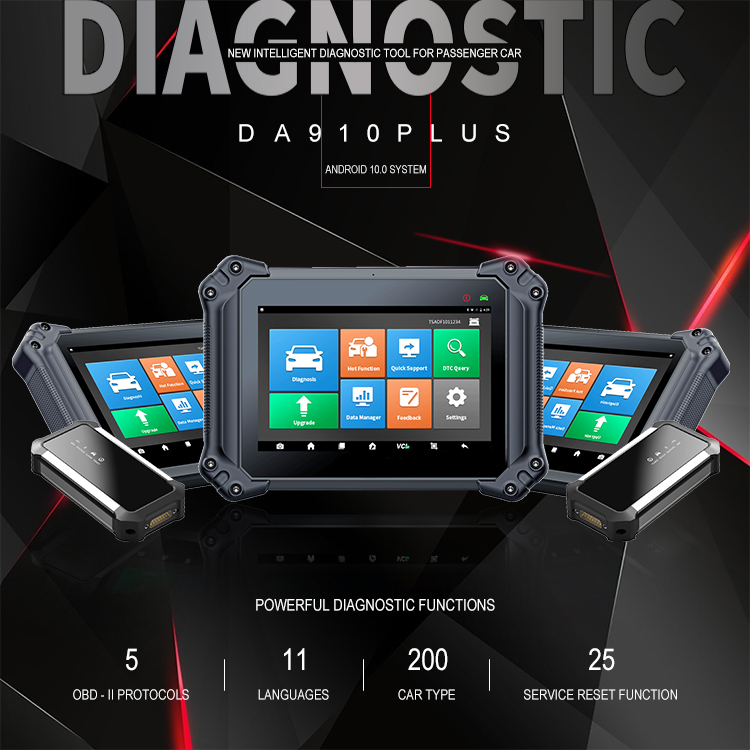 New Intelligent Diagnostic Tool For Passenger Car