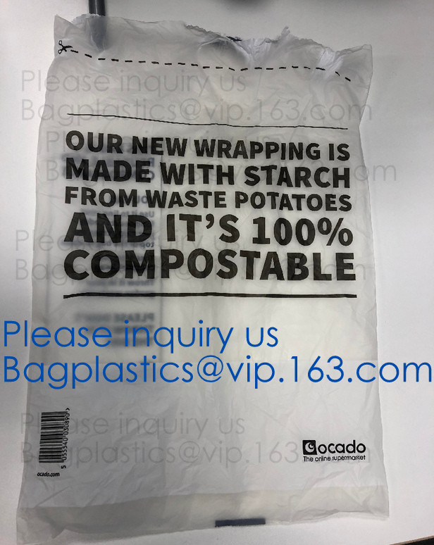 EN13432 100% Bio Degradable Mailing Bags Custom PLA PBAT Compostable Courier Bags,Eco Reusable Recycle Compostable Mail