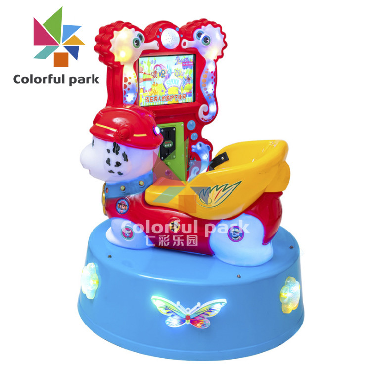 Fiberglass Coin Operated Kiddie Ride Paw Patrol Themed For 1 Player