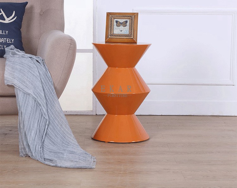 New Simple Design Modern MDF Round Small End Table