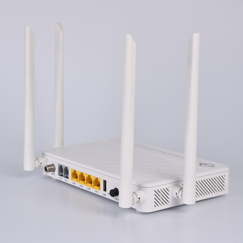 5G 4GE WIFI CATV ONU Fiber Optic Network Router XPON ONT