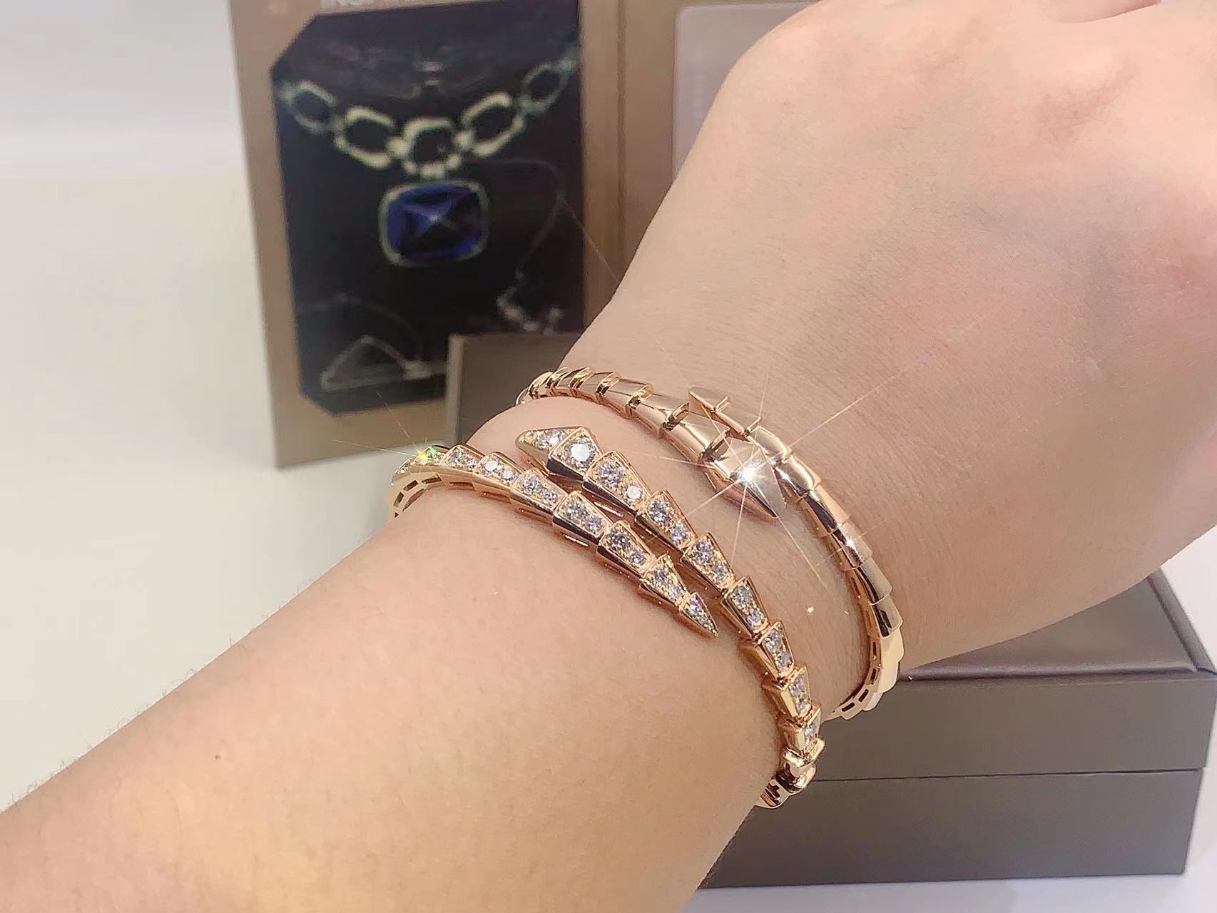 i Serpenti Viper Bracelet Serpenti Viper 18 Kt Yellow Gold Bracelet