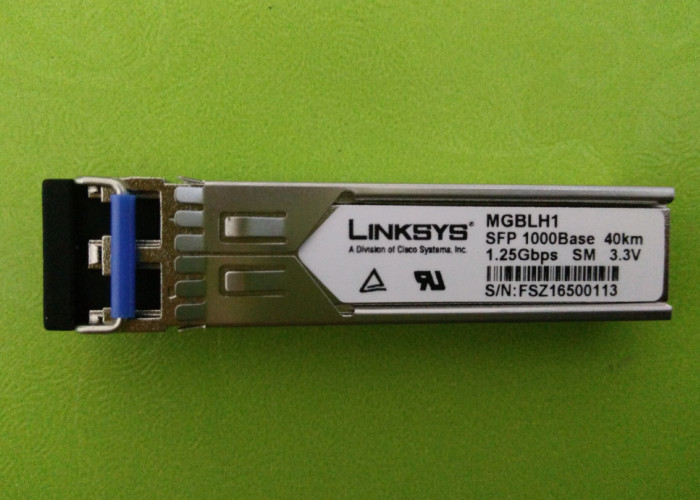 Premium Optical Fiber Module MGBLH1 Gigabit Single Mode 40km 1 Year Warranty