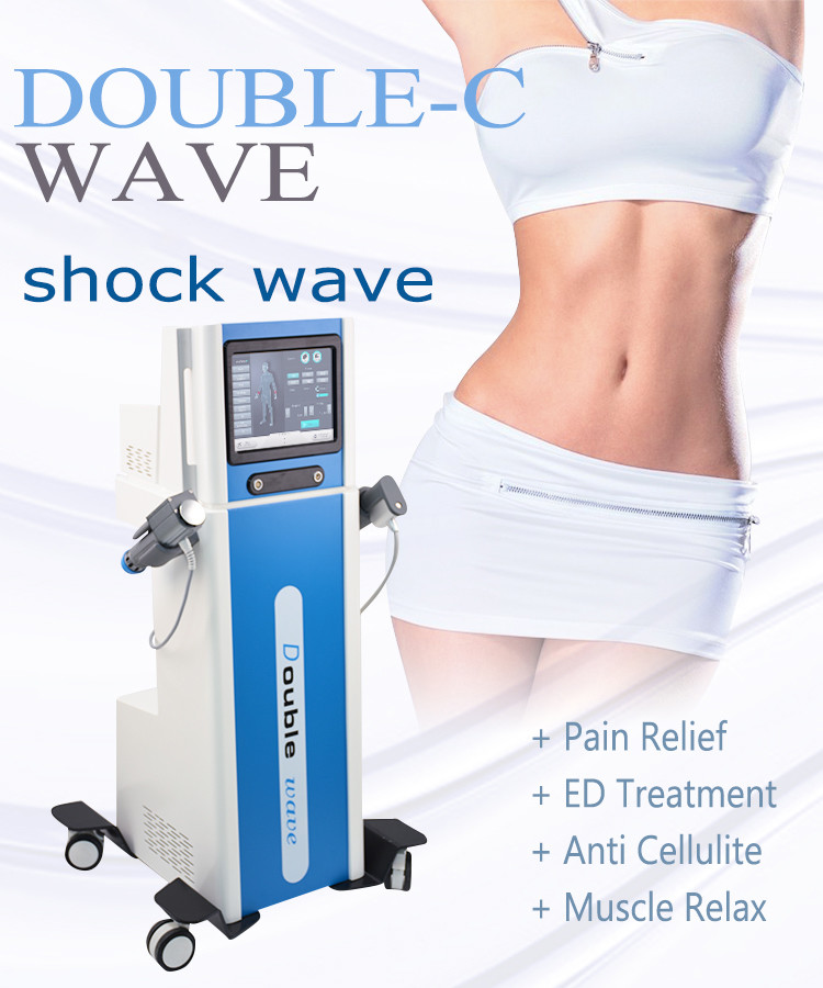 50mj To 200mj ESWT Shockwave Therapy Machines C Mode P Mode