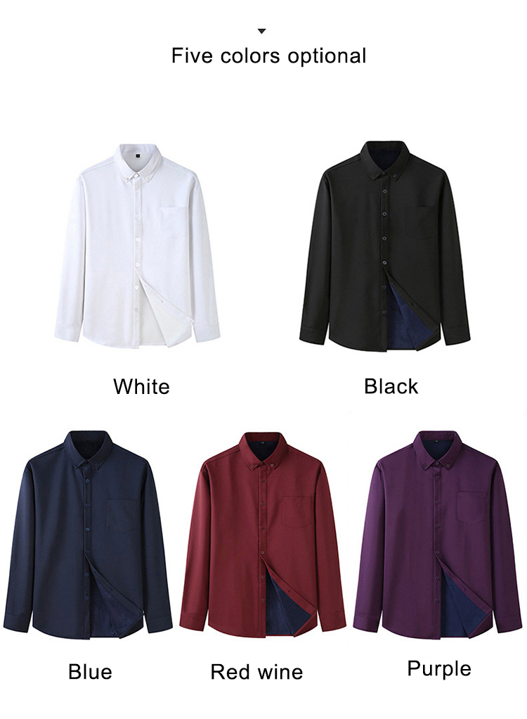 Viscose/Polyester/Spandex Blend Latest Formal Long Sleeve Dress Shirt for Business Men
